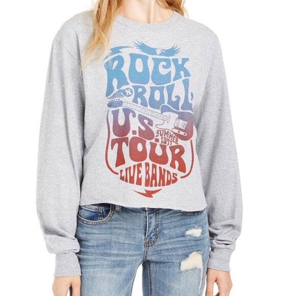 1977 ROCK N ROLL US Tour Love Tribe Long Sleeve T - Picture 1 of 6